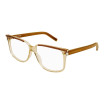 Saint Laurent Men's Designer Rectangle Eyeglasses SL599OPT003 Recycled Acetate Frame