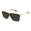 Saint Laurent Men's Designer Square RX-Sunglasses SL765004 Grey Lenses