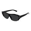 Saint Laurent Men's Designer Square Sunglasses SL704001 Grey Lenses