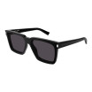 Saint Laurent Unisex Designer Rectangle Sunglasses SL610001 Black Lenses