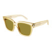 Saint Laurent Unisex Designer Square RX-Sunglasses SL507005 Green Lenses