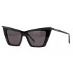 Saint Laurent Women's Designer Cat Eye black Sunglasses SL372001 Plastic Frame