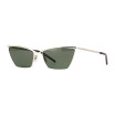 Saint Laurent Women's Designer Cat Eye Sunglasses SL637002 Grey Lenses