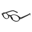 Saint Laurent Women's Designer Oval Eyeglasses SL751JEANNEOPT001 Recycled Frame