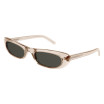 Saint Laurent Women's Designer Oval Sunglasses SL557SHADE004 Grey Lenses