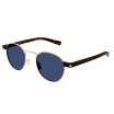 Saint Laurent Women's Designer Round RX-Sunglasses SL707004 Blue Lenses