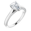 Samantha 1.25 Carat Pear Diamond Accented Engagement Ring