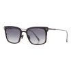 Tom Ford Men's Designer Square Sunglasses FT083102B Gradient Smoke Lenses