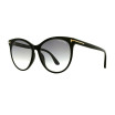 Tom Ford Women's Designer Cat Eye RX-Sunglasses FT078701B Gradient Smoke Lenses
