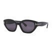 Tom Ford Women's Designer Cat Eye RX-Sunglasses FT108601A Smoke Lenses