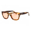 Tom Ford Women's Designer Square RX-Sunglasses FT023753E Brown Lenses
