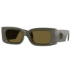 Versace Unisex Designer Rectangle Sunglasses VE4474U549173/52 Injected Frame