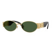 Versace Women's Designer Oval RX-Sunglasses VE2299100271 Dark Green Lenses