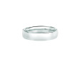 Women's White 14K Gold 5mm Wedding Band