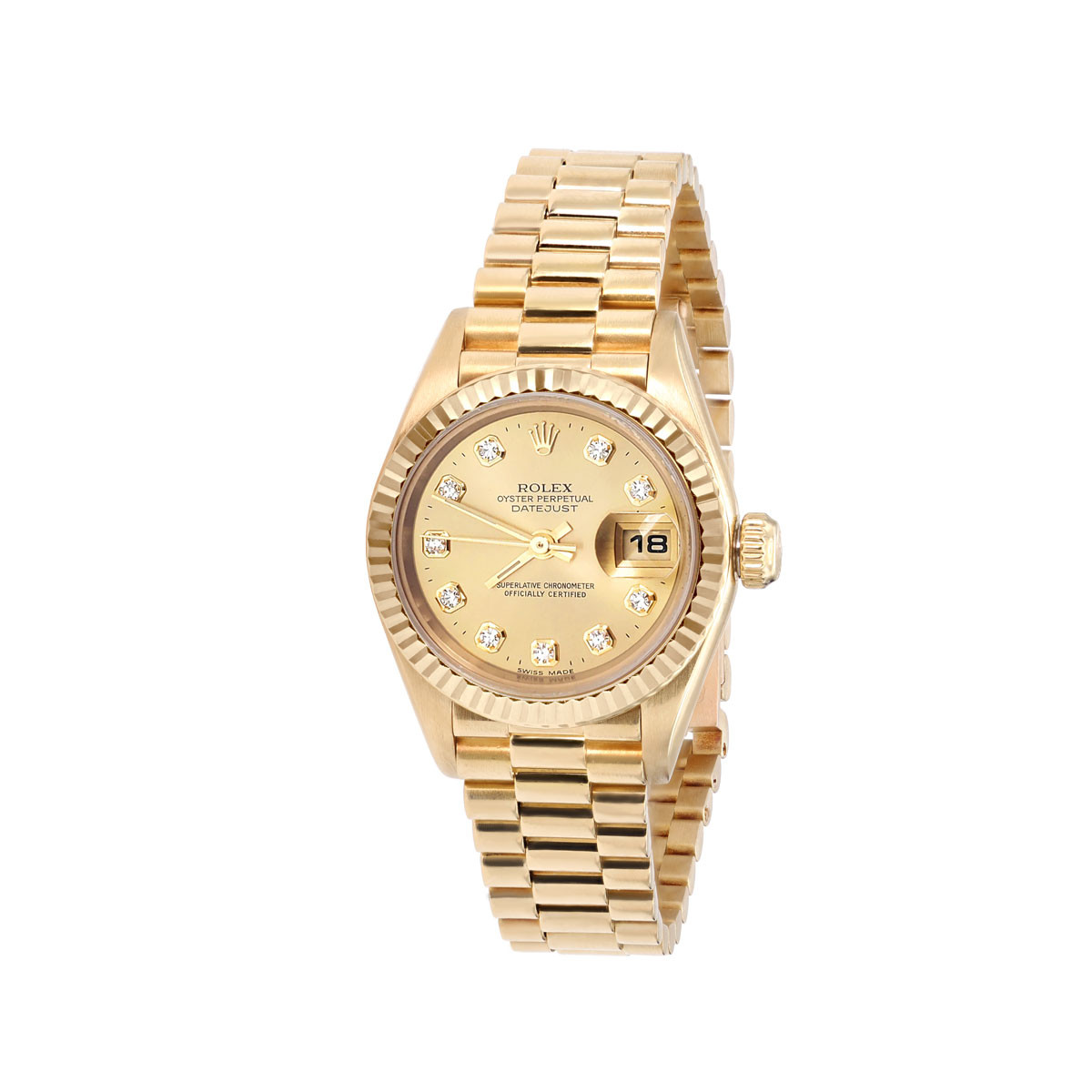 1x Gold only Studded Watches stainless steel 1-1hok.jpg?format=pjpg&auto=  main image 2