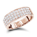 Elegant Diamond Wedding Bands by Luxurman 14K Gold 0.85ct