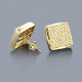 Round Diamond Earrings 14K Gold 0.51ct