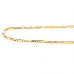14K Yellow Gold Figaro Chain Item 4mm 20in - 40in