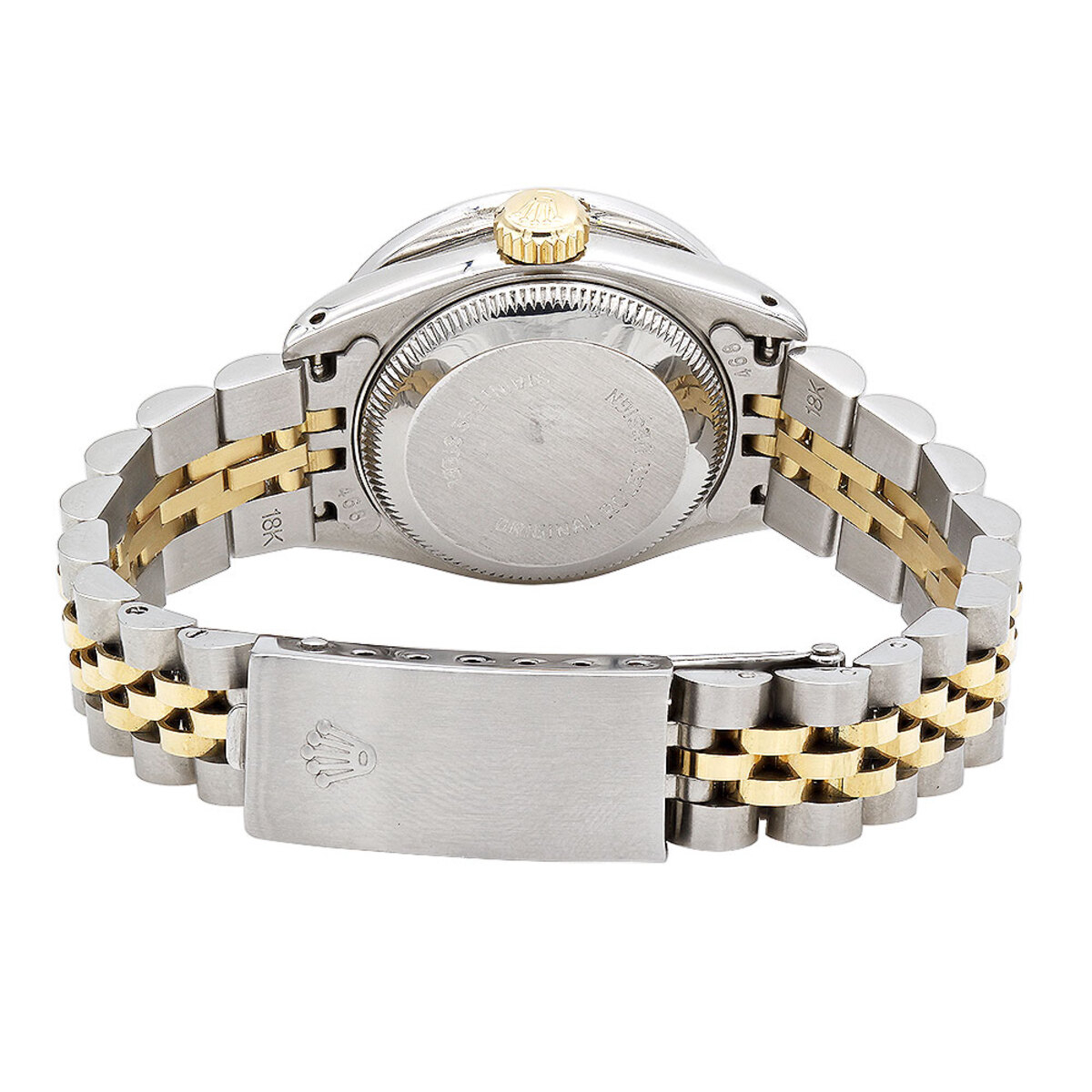 Rolex Lady-Datejust 69173 26MM Red Diamond Dial With Two Tone