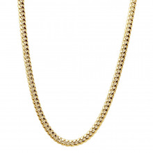 Real Gold Cuban Link Chains For Men 