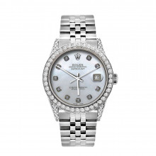 Iced Out Rolex Watches Oyster Perpetual Datejust Diamond Watch for Men 5ct Iced Out Rolex Watches Oyster Perpetual Datejust Diamond Watch for Men 5ct