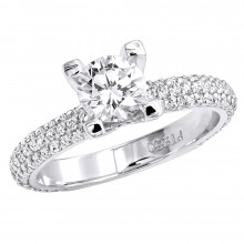 Diamond Platinum Engagement Ring 1.86ct 2.87mm Diamond Platinum Engagement Ring 1.86ct 2.87mm