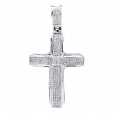 Affordable Real 14k Gold Small Diamond Cross Pendant for Men & Women Affordable Real 14k Gold Small Diamond Cross Pendant for Men & Women