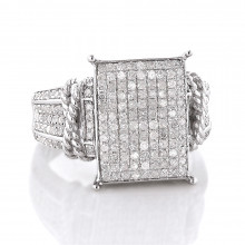 Affordable Sterling Silver Diamond Engagement Ring 0.6ct Affordable Sterling Silver Diamond Engagement Ring 0.6ct