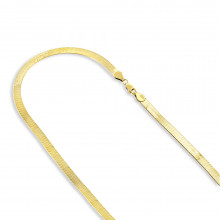 Real Gold Herringbone Chains 