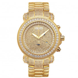 Mens JoJo Joe Rodeo Junior Diamond Watch 4.75ct Yellow 963238