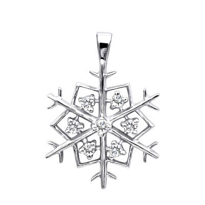 nao様♡14kgf Crescendo SJ INC NEW ICED OUT 'CMG' PENDANT &2mm/24 BOX