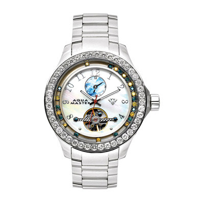 Aqua Master Men's Floating Diamond Watch 5.75ct 963657