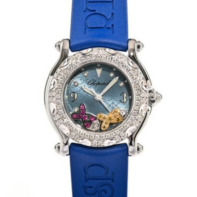 Chopard Happy Sport 26mm 1.15ct Diamond Women display picture 3