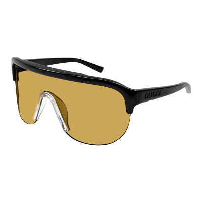 NEW GUCCI GG1645S 005 OVERSIZED BLACK ORANGE UNISEX SUNGLASSES GUCCI GUCCI NEW GUCCI GG1645S 005 OVERSIZED BLACK ORANGE  main image 4