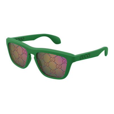 GUCCIグッチGG0371インターロッキングサングラス (クリアグリーン系) グッチ サングラス アジアンフィット GUCCI GG1287S 003 61サイズ