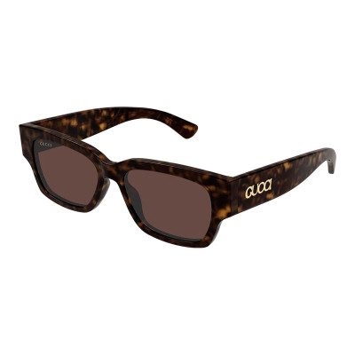 Gucci Unisex Designer Square RX-Sunglasses GG1794S002 Brown Lenses
