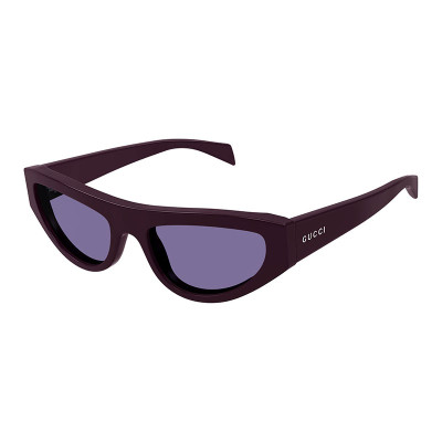 Gucci Women\'s Black and Purple Sunglasses Gucci GG1425S 003 Sunglasses Women main image 3