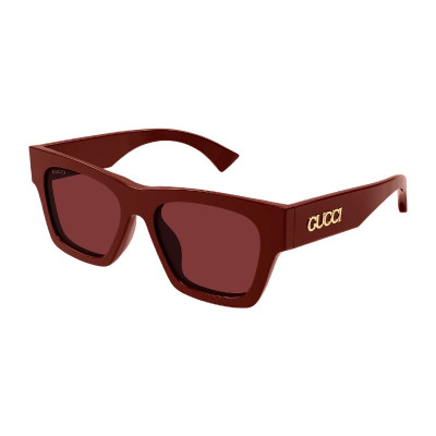 Gucci Women's Designer Square RX-Sunglasses GG1835SA003 Red Lenses