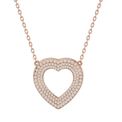 アクセサリー K18 YG Open heart Pendant Annikainez6661f8ed470db46661f8