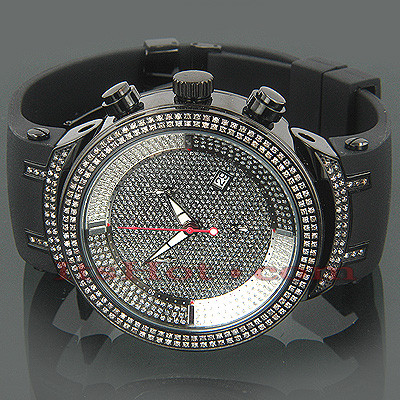 JoJo Joe Rodeo Master Diamond Watch 2.20ct Black 963244