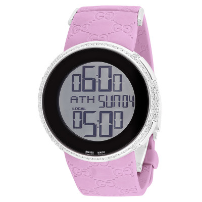 Ladies 114 I-Gucci 3ct Diamond Pink Watch YA114404 965440