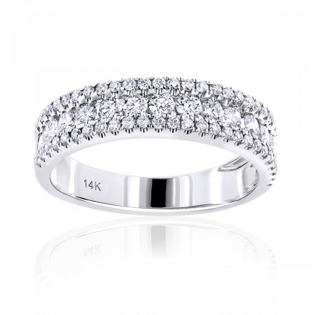 Unique 14K Gold 1 carat Round Diamond Wedd... 802832