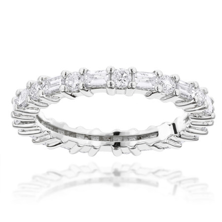 14K Gold Diamond Eternity Band 1.56 Carat 006981