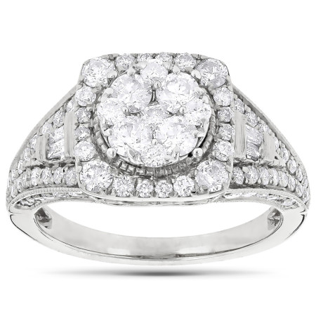 14K Gold Ladies Diamond Engagement Ring 2c... 205102
