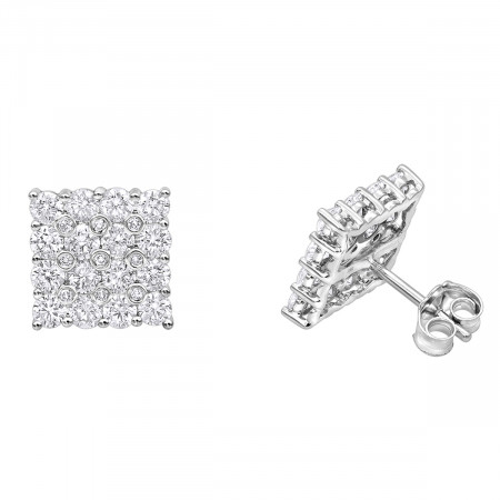 2 Carat Luxurman Square Shape Round Diamon... 803071
