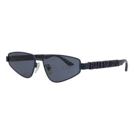 Balenciaga Women's Designer Cat Eye Sunglasses BB0107S003 Blue Lenses M14497