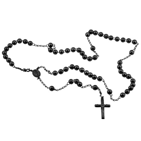 ★関税/送料込★VIVASTUDIO★BLACK DIAMOND ROSARY NECKLACE fancy-black-diamond-
