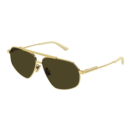 Bottega Veneta Men's Designer Aviator RX-Sunglasses BV1194S002 Metal Frame M13286