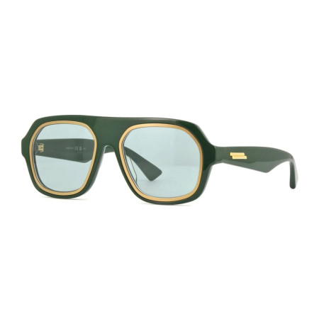 Bottega Veneta Men's Designer Aviator RX-Sunglasses BV1217S002 Recycled Acetate Frame M15502