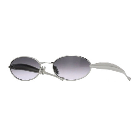 Bottega Veneta Unisex Designer Oval RX-Sunglasses BV1386S003 Grey Gradient Lenses M11513